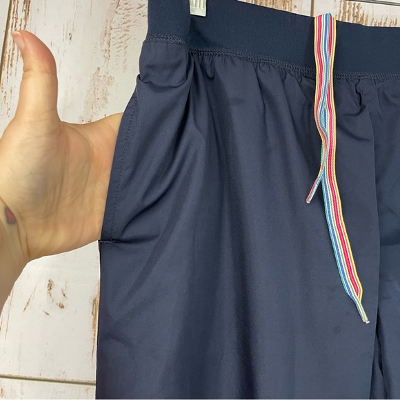 Vintage Athletic Works, Lined Track Pants. Size Large. Navy Blue. Excellent cond - Picture 6 of 7